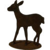 Kalnes * hagesenter-hagemiljo-figurer-metall-rust-rådyr