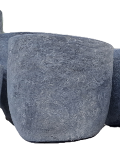 Arizona Egg Pot Washed Grey
